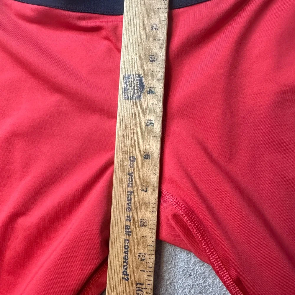 Nike Leggings Womens Small Red Nike Pro Dri-FIT Cropped Capris Athletic Training